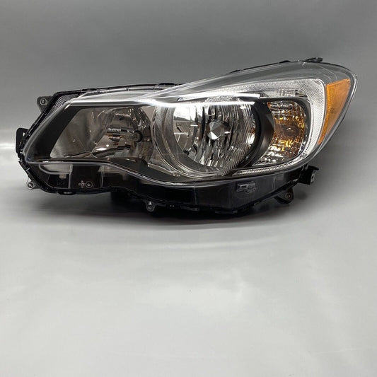 SUBARU IMPREZA HEADLIGHT LEFT DRIVER 2015 2016 HALOGEN OEM