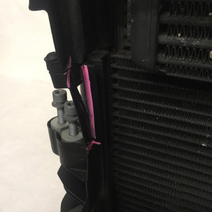 17117534904-01  /  7553664-01 BMW 745 E65 COOLING RADIATOR AC CONDESER AND COOLERS 2002 2003 2004 2005 OEM