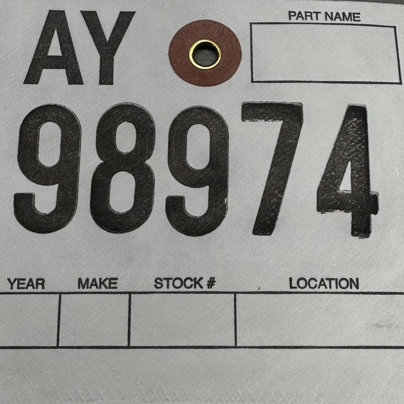 PORSCHE MACAN BUMPER REFLECTOR TAIL LIGHT LEFT DRIVER 2016 2017 2018 2