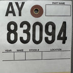 TESLA MODEL X TAIL LIGHT LEFT DRIVER 2016 2017 2018 2019 2020 OEM 1034