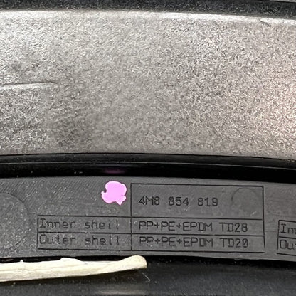 4M8854819 AUDI Q8 SQ8 WHEEL OPENING MOLDING LEFT REAR 2019 20 21 22 2023 OEM 4M8854819
