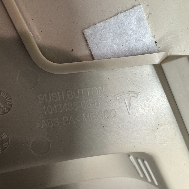 1035954-17-I TESLA MODEL X B-PILLAR LOWER TRIM RIGHT 2016 2017 2018 2019 2020 OEM