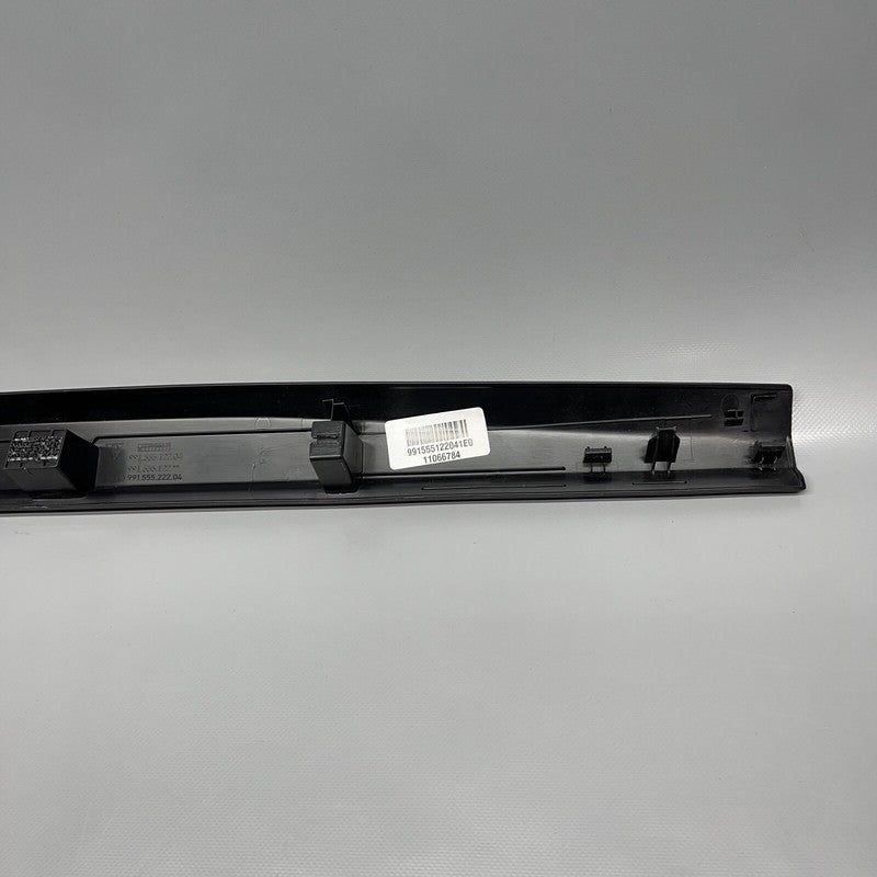 99155512204 PORSCHE 911 DOOR SILL PLATE REAR FRONT 2014 2015 2016 OEM 99155512204