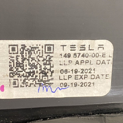 1495740-00-E TESLA MODEL Y QUARTER GLASS LEFT REAR 1495740-00-E 2020 2021 2022 OEM
