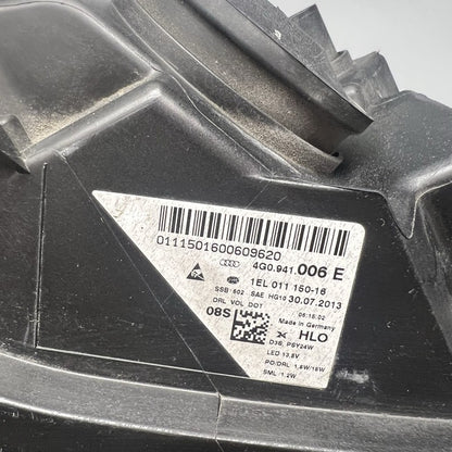 4G0941006E AUDI A6 HEADLIGHT RIGHT PASSENGER 2012 2013 2014 2015 XENON OEM 4G0941006E