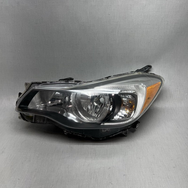 SUBARU IMPREZA HEADLIGHT LEFT DRIVER 2012 2013 2014 HALOGEN OEM