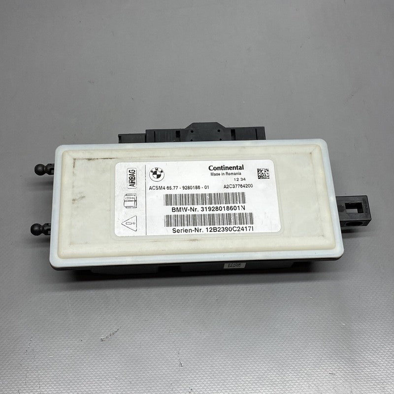 BMW X3 SAFETY CONTROL MODULE 6577-9280186-01 2011 2012 2013 2014 2015 