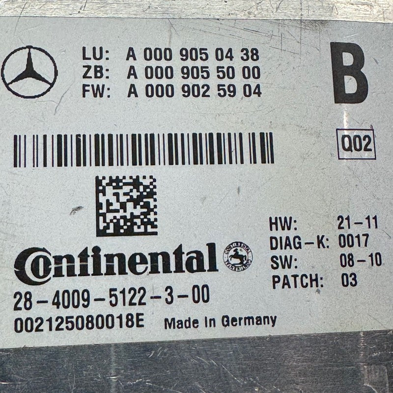 MERCEDES BENZ ML350 E350 WINDSHIELD MULTI PURPOSE CAMERA MODULE OEM 20