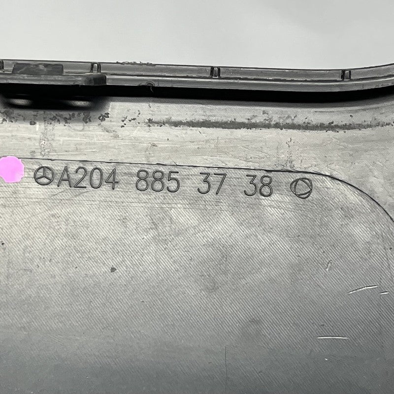 A2048853738 MERCEDES BENZ C250 REAR DIFFUSER VALANCE 2012 2013 2014 OEM A2048853738