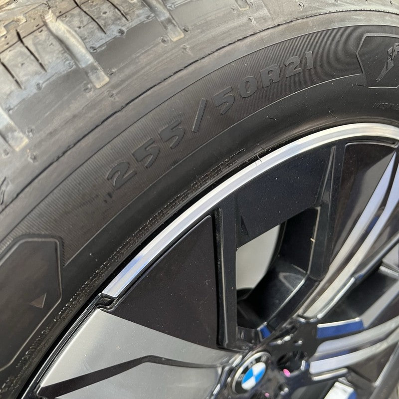 5A02654 BMW IX WHEEL RIM SET 21 INCH 2022 2023 2024 OEM 5A02654
