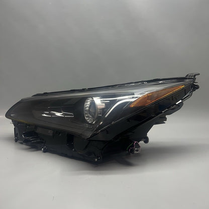 NX200 LEXUS NX200 NX300H HEADLIGHT LEFT DRIVER 2018 2019 2020 2021 HALOGEN OEM 