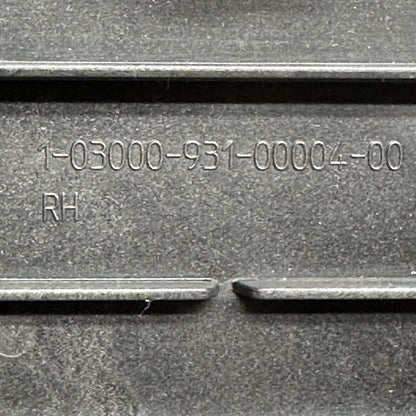 1053195-88-E TESLA MODEL X DOOR WELCOME PLATE COVER RIGHT 2016 2017 2018 2019 2020 OEM