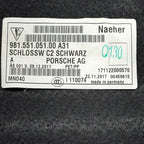 PORSCHE BOXSTER 981 FRONT INTERIOR CARPET TRIM 2013 2014 2015 2016 OEM