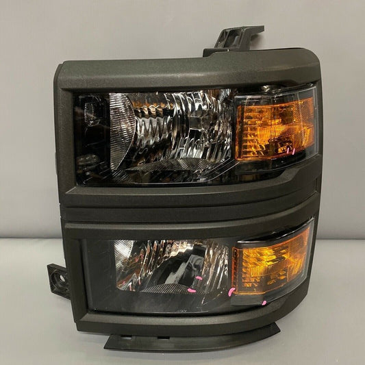 23223257 CHEVY SILVERADO 1500 HEADLIGHT LEFT DRIVER 2014 2015 OEM 23223257