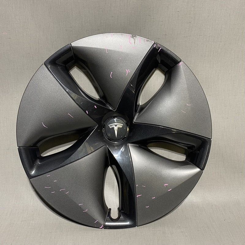 1044231-00-B TESLA MODEL 3 AERO HUBCAP WHEEL COVER 18” 1044231-00-B 2017 2018 2019 2020 OEM