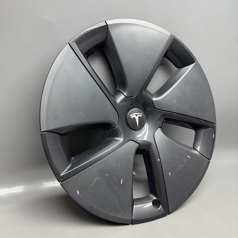 1044271-00-B TESLA MODEL 3 WHEEL HUB CAP 18 INCH 2017 2018 2019 2020 OEM 1044271-00-B