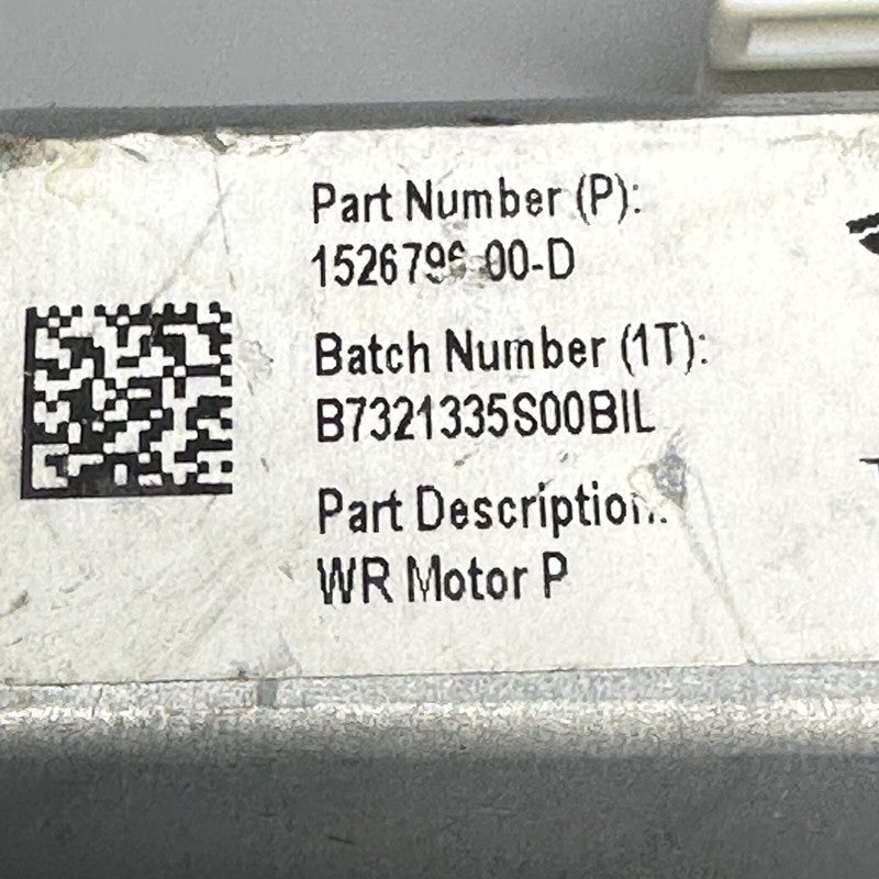 1526796-00-D TESLA MODEL Y REGULATOR MOTOR LEFT FRONT 2020 2021 2022 2023 OEM 1526796-00-D