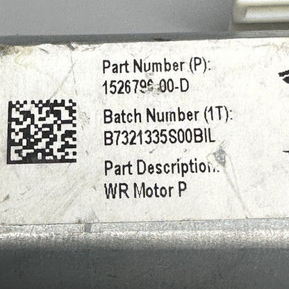 1526796-00-D TESLA MODEL Y REGULATOR MOTOR LEFT FRONT 2020 2021 2022 2023 OEM 1526796-00-D