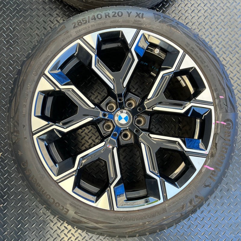 BMW X3 WHEEL RIM SET I7 20 INCH 2024 2025 2026 OEM 5A6F113 5A6F112