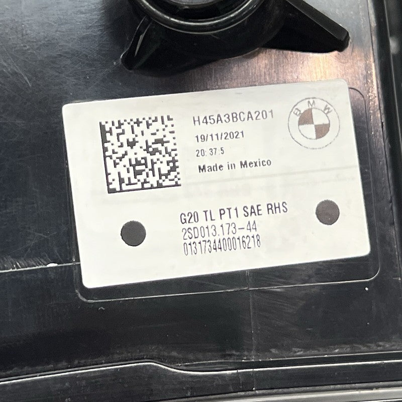 H45A3BCA201 BMW M3 TAIL LIGHT RIGHT PASSENGER LED OEM 2019 2020 2021 2022 H45A3BCA201