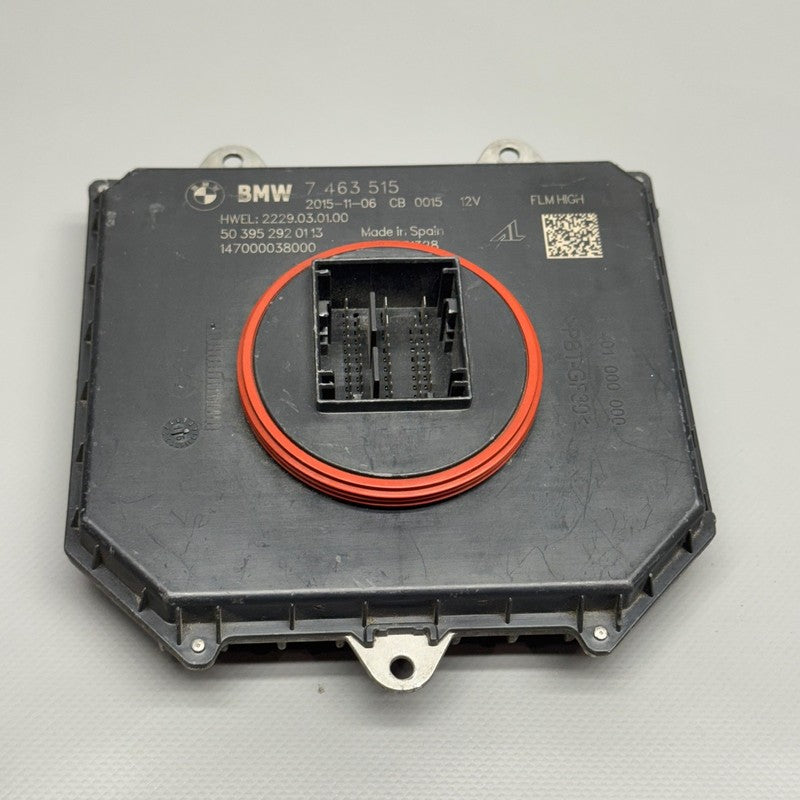 BMW 530 540 HEADLIGHT MODULE LED OEM 2017 2018 2019 2020 7463515