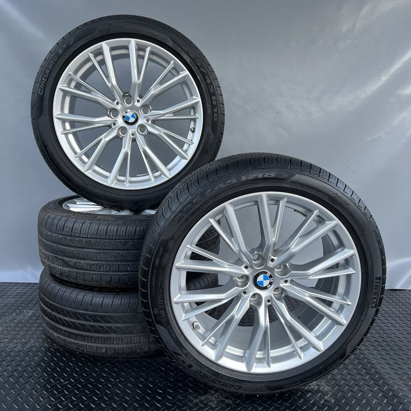 5A49EE4 BMW 330i WHEEL RIM SET 18 INCH 2023 2024 2025 OEM 5A49EE4