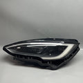TESLA MODEL S PLAID HEADLIGHT LEFT DRIVER 2021 2022 2023 BLACK LED 156