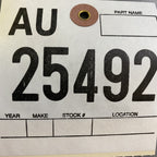 9Y3809857 PORSCHE CAYENNE COUPE FUEL POCKET 2020 2021 OEM 9Y3809857