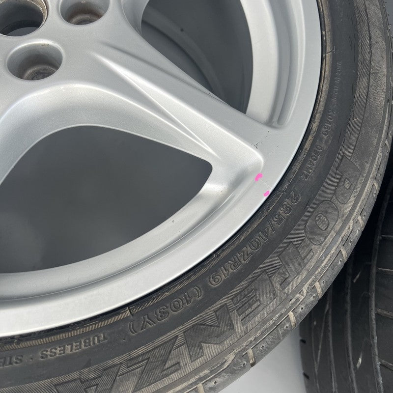 194186 FERRARI 612 SCAGLIETTI WHEEL RIM SET 18, 19 INCH 2005 2006 2007 2008 09 10 2011 