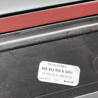 80A853959B AUDI SQ5 DOOR MOLDING LEFT FRONT 2018 2019 OEM 80A853959B