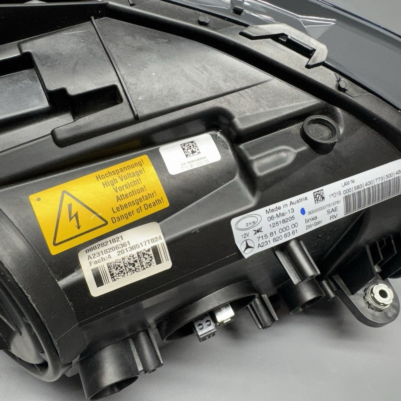 A2318206361 MERCEDES BENZ SL550 HEADLIGHT LEFT 2013 2014 2015 2016 BI-XENON A2318206361 OEM