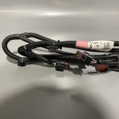 1004421-04-Q TESLA MODEL S WIRING HARNESS REAR BUMPER 2012 2013 2014 2015 OEM 1004421-04-Q