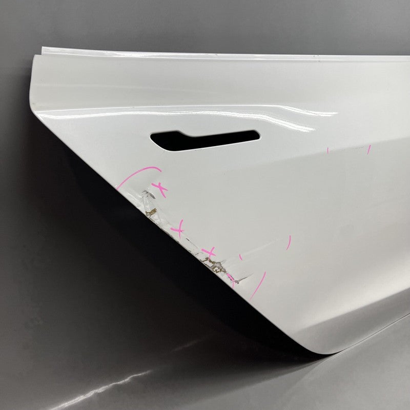 MODEL 3 TESLA MODEL 3 DOOR RIGHT REAR 2017 2018 2019 2020 2021 2022 2023 OEM DAMAGED