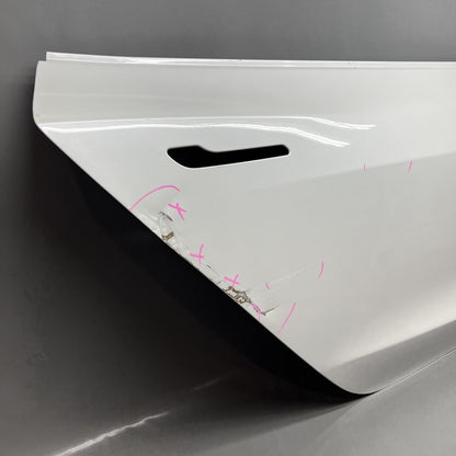 MODEL 3 TESLA MODEL 3 DOOR RIGHT REAR 2017 2018 2019 2020 2021 2022 2023 OEM DAMAGED