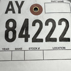 TESLA MODEL S PLAID MIRROR LEFT DRIVER 2021 2022 2023 OEM 1613819-00-F
