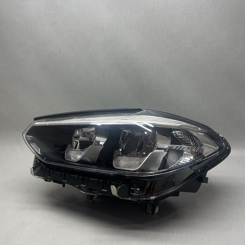 8739645 BMW X3 HEADLIGHT LEFT DRIVER LED 2018 2019 2020 2021 8739645