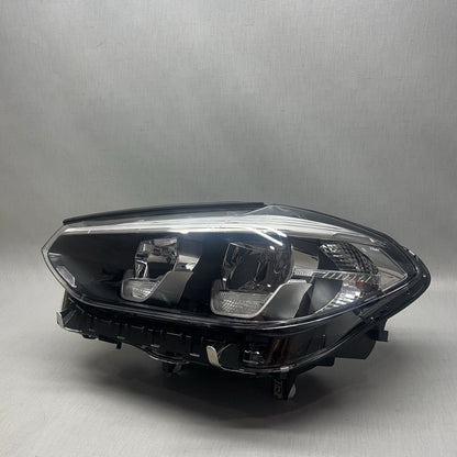 8739645 BMW X3 HEADLIGHT LEFT DRIVER LED 2018 2019 2020 2021 8739645