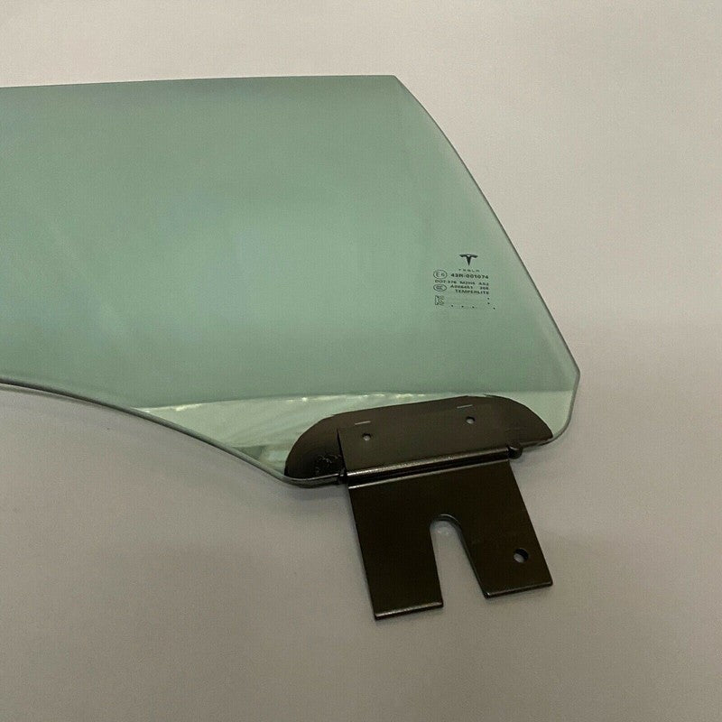 43R-001074 TESLA MODEL S RIGHT REAR DOOR GLASS 2012 2013 2014 2015 2016 OEM