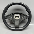 TESLA MODEL S STEERING WHEEL 2012 2013 2014 2015 LEATHER 1005279-00-E 