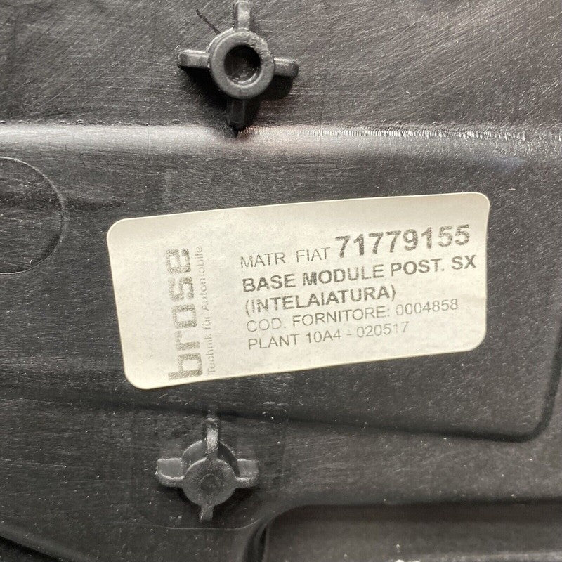 71779155 ALFA ROMEO GIULIA WINDOW REGUNLATOR LEFT REAR 2017 2018 2019 2020 717791551 OEM