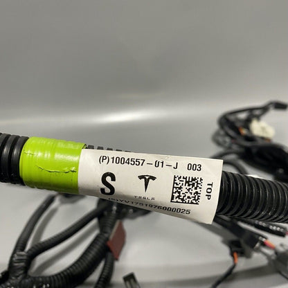 1004557-01-J TESLA MDOEL S WIRING HARNESS FRONT SUPPPORT 2012 2013 2014 2015 OEM 1004557-01-J
