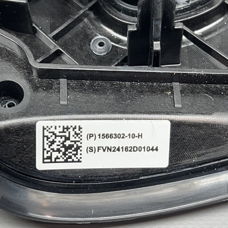 1566302-10-H TESLA MODEL 3 CHARGE PORT DOOR COVER LIGHT LEFT 2018 19 20 2021 OEM 1566302-10-H