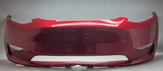 1493745-00-A TESLA MODEL Y FRONT BUMPER 2023 2024 NON SENSOR OEM 1493745-00-A