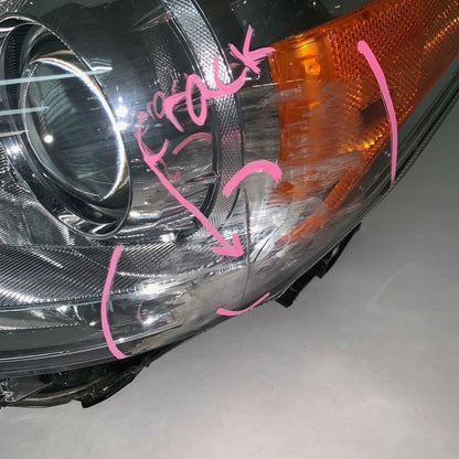 TOYOTA PRIUS HEADLIGHT LEFT DRIVER 2012 2013 2014 HALOGEN OEM