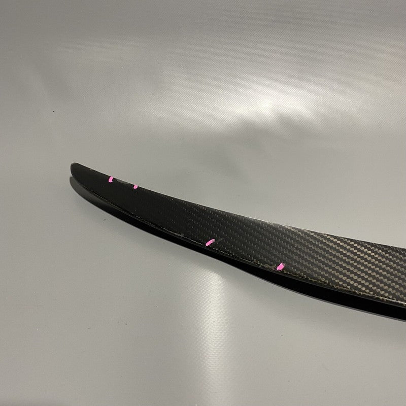 1465166-00-A TESLA MODEL 3 SPOILER CARBON FIBER 1465166-00-A 2017 2018 2019 2020 2021 OEM