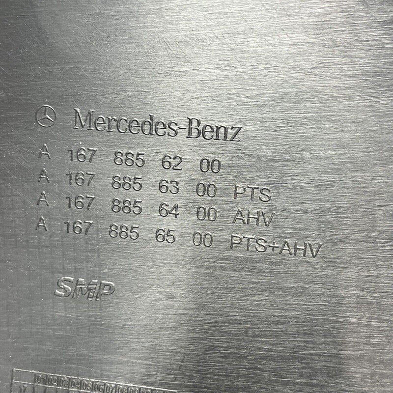 A1678856200 MERCEDES BENZ GLE350 REAR BUMPER LOWER VALANCE 2019 2020 2021 OEM A1678856200