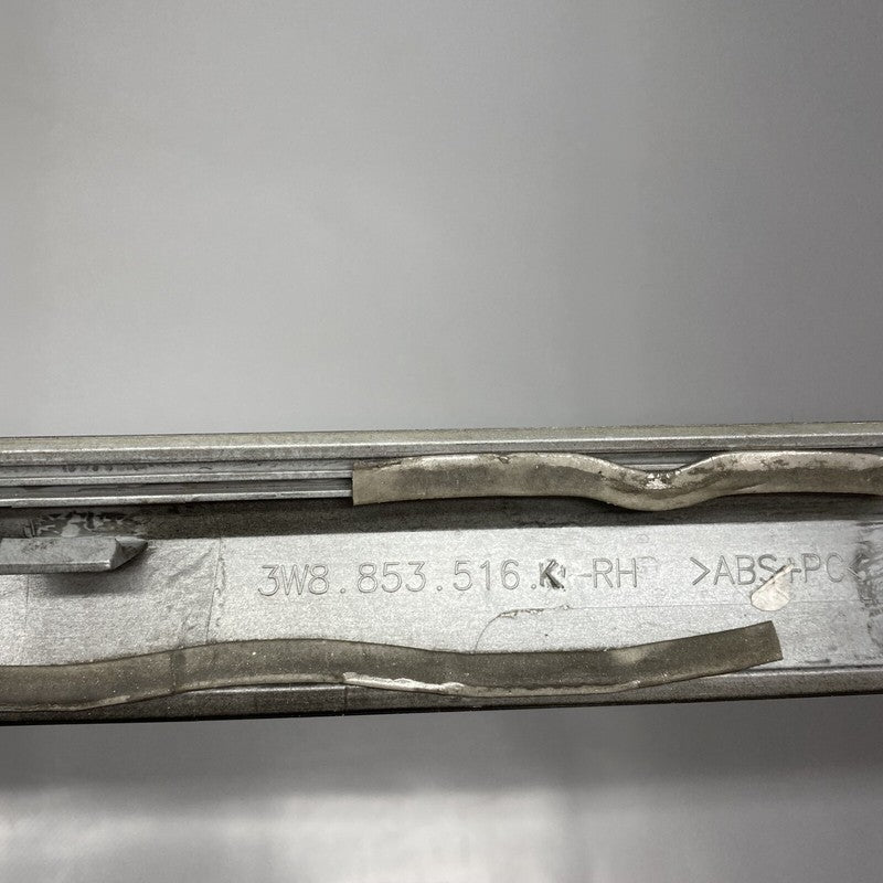 3w8853516k BENTLEY GT DOOR CHROME MOULDING RIGHT 2012 2013 2014 2015 2016 2017 3W8853516K
