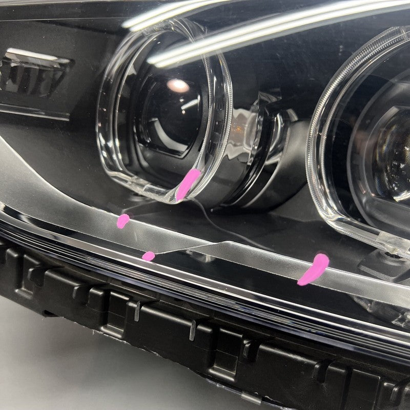 8739651-04 BMW X3 HEADLIGHT LEFT DRIVER X4 LED 2018 2019 2020 2021 OEM 8739651-04