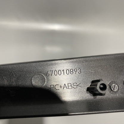 670010893 MASERATI GHIBLI DOOR INTERIOR TRIM MOLDING 670010893 2014 2015 2016 2017 OEM