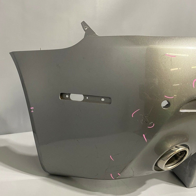 6G33-17K835 ASTON MARTIN VANTAGE V8 REAR BUMPER 2006 2007 2008 2009 2010 2011 SILVER OEM